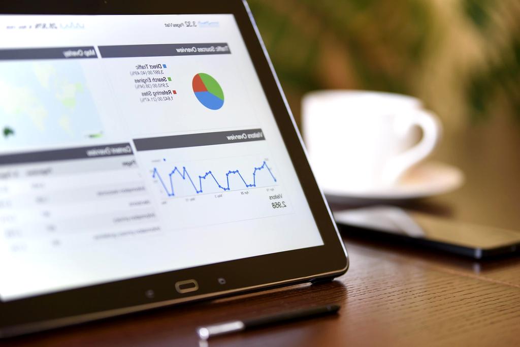 Data analytics dashboard showing impressive growth metrics and performance improvements